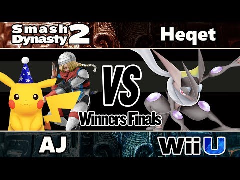 Smash Dynasty 2 - AJ (Sheik) vs Heqet (Greninja) - Wii U Winners Finals