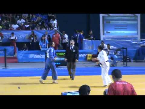 Judo Panamericano 2011 - Mariana Silva ( BRA ) vs Yennifer Dominguez ( GUA ) - 63 Kg
