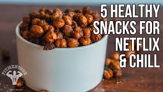 5 Healthy Snacks for Netflix and Chill / 5 Recetas Sanas para Relajarse con Netflix