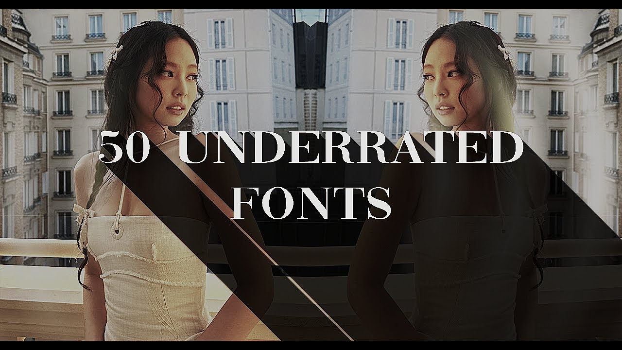 50+ Underrated Fonts