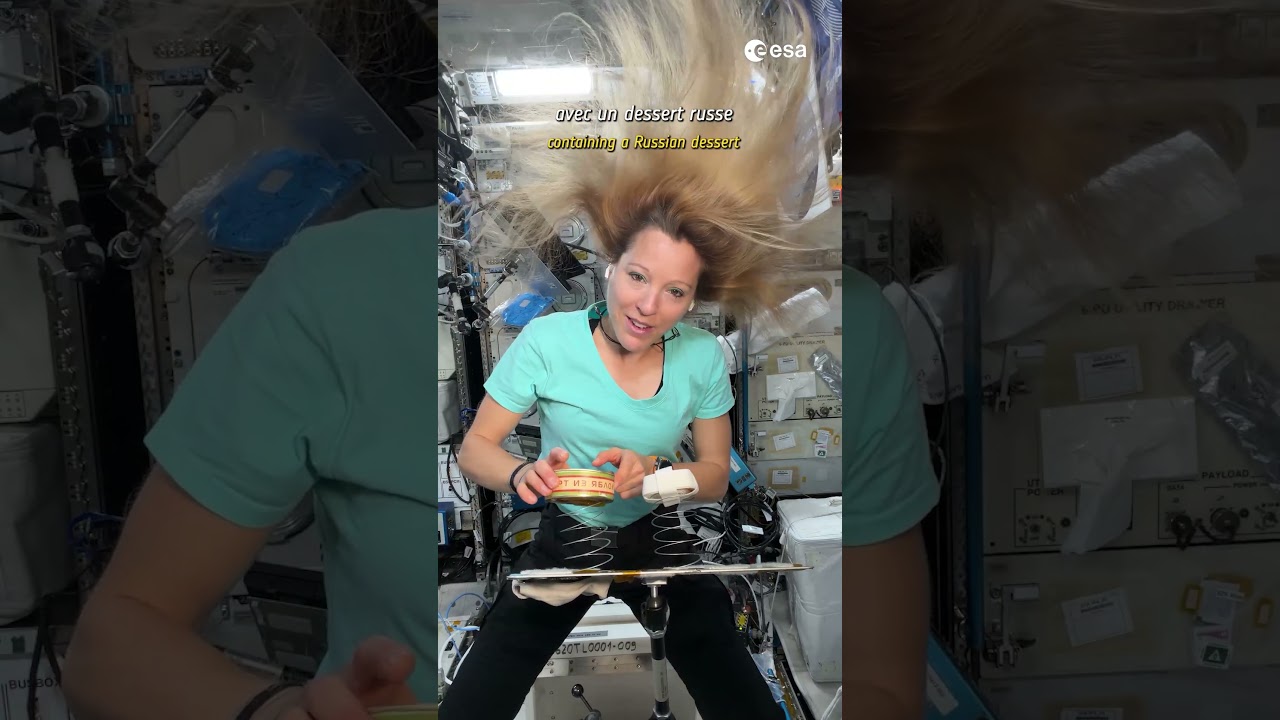 How astronauts weigh themselves in space ⚖️ (Part 2)
