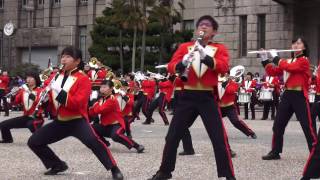 箕面自由学園高校 GOLDEN BEARS　2017京都さくらパレード