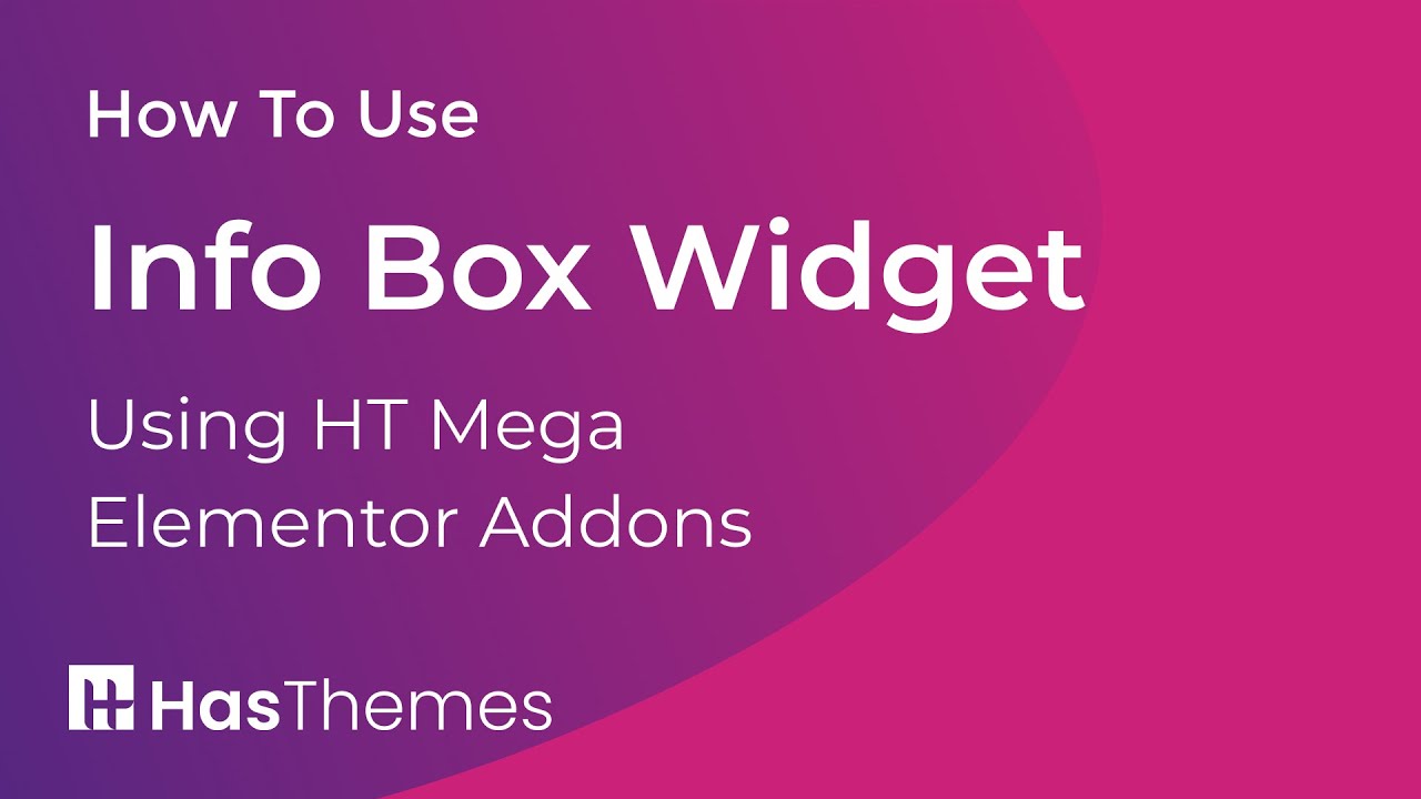 Info Box Widget