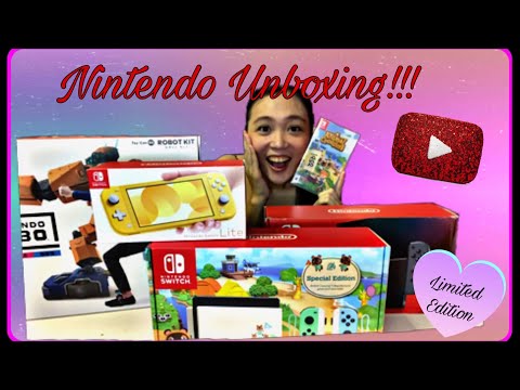 Special Edition Animal Crossing Nintendo Unboxing! You Wont Believe How much i got!!