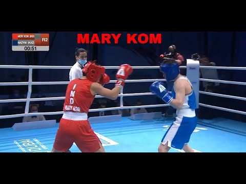 Mary Kom final Vrs Nazym Kyzaibay (KAZ)  | 2021 ASBC Asian Men's and Women's Championships