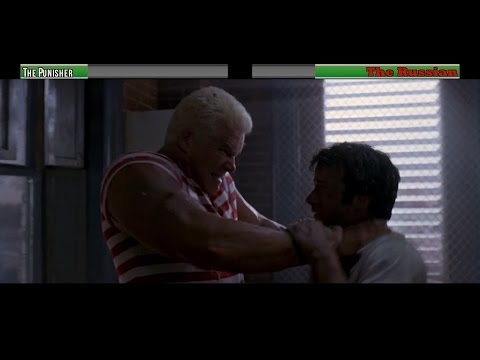 The Punisher vs The Russian...with healthbars