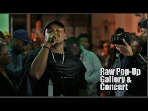 Raw: Pop-Up Gallery x Concert ft. White Dave & Kells