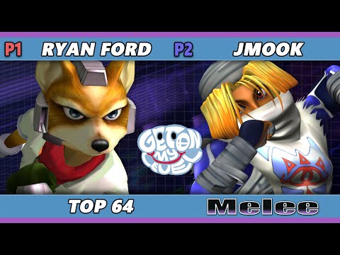 GOML 2022 Top 64 - Ryan Ford (Fox) Vs. Jmook (Sheik) SSBM Melee Tournament