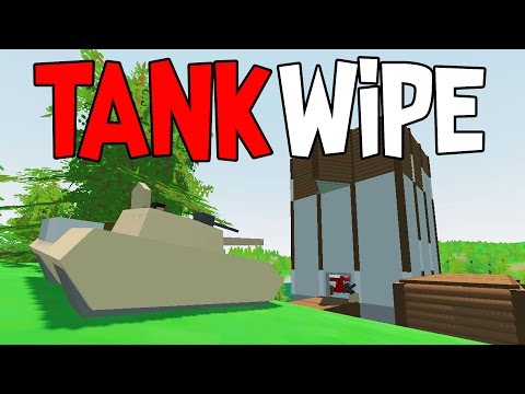 RAIDING WITH A TANK! - So much loot! | Unturned Base Raid