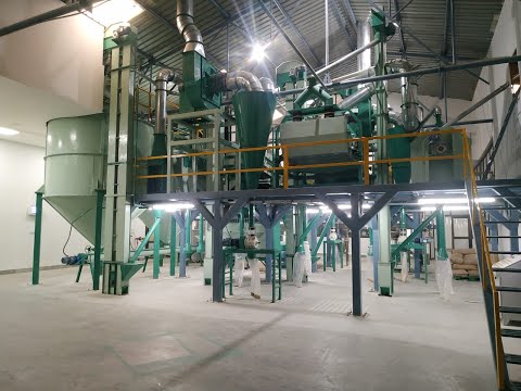 Industrial Atta Chakki Plant with Vibro Cleaning