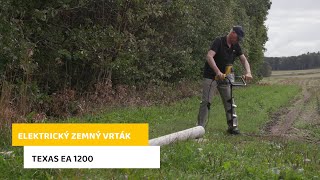 Elektrický zemní vrták TEXAS EA 1200