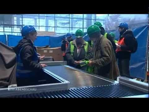 Der Flughafenumzug - Testlauf in Schoenefeld BBI / BER