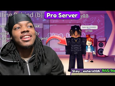 Pretending To Be SHY then Destroying PRO SERVERS on Sing IT! (Roblox Karaoke)