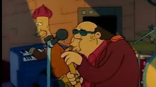 The Simpsons - Bleeding-Gum Murphy performs