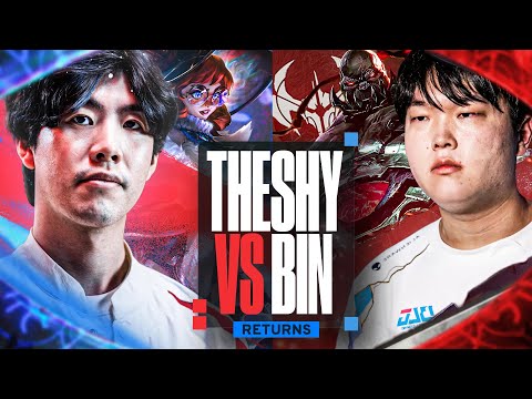 THESHY VS BIN RETURNS - IG VS BLG LPL SPRING 2025