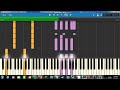 Ben Folds - Fired - Synthesia Piano Tutorial