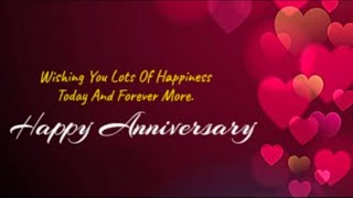 💐 Best Wedding Anniversary Wishes  | Lots of Happiness forever | #happyanniversary #weddingstatus