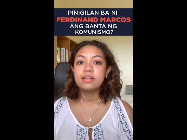 HINDI TOTOO: Iniligtas ng Batas Militar ni Marcos ang Filipinas mula sa CPP-NPA-NDF