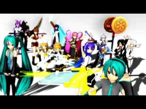 BGM Opening Knight of Vocaloid - IRON ATTACK! - Divine Wind