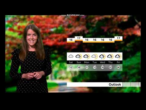 [HD] Alex Osbourne BBC ONE Spotlight weather October 21st 2022 - 60 fps