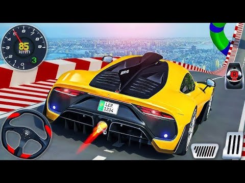 GT Impossible Sport Car Racing - Mega Ramp Car Stunt Master Simulator 2024 - Android GamePlay