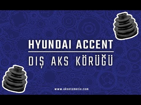 Hyundai Accent Dış Aks Körüğü üretim videosu | Accent, 49509-24A01