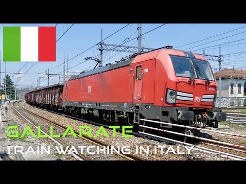 Italy: Early Afternoon Trains at Gallarate