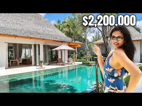 Inside a $2,200,000 Luxury Pool Villa in Phuket Thailand - Phuket Property Tour