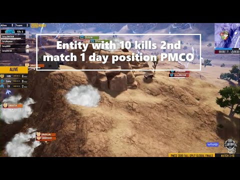 Entity come back and Illuminate The Murder win match 2 in  PUBG MOBILE CLUB OPEN Global Finals Day 1