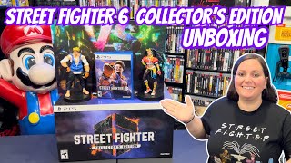Street Fighter 6 Collector's Edition Unboxing - PlayStation 5