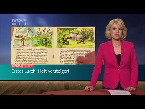 1. Lurchi-Comic für 12.200 Euro - Ein Stück lieber und teurer Geschichte