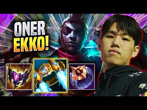 ONER IS SO CLEAN WITH EKKO! - T1 Oner Plays Ekko JUNGLE vs Viego! | Season 2023