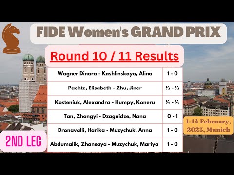 RD 10/11 | Other Exciting Games | FIDE Women's GRAND PRIX 2022-23 | 2nd Leg| Munich