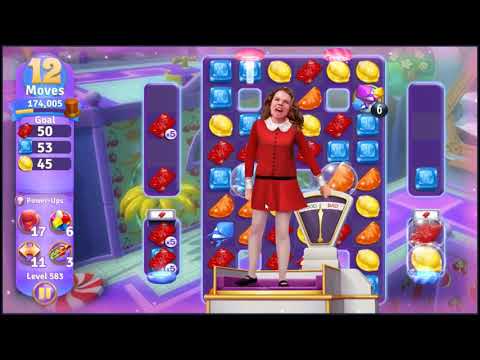 Wonka's World of Candy Level 583 - NO BOOSTERS + FULL STORY 🍫 | SKILLGAMING ✔️
