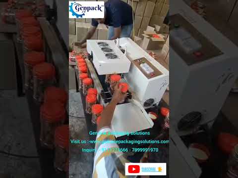 Continuous Induction Sealer Machine Capacity: 300-500 bottles Per Hour #industrial