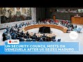 Watch Live UN Security Council Meets On Venezuela After US Seizes Maduro