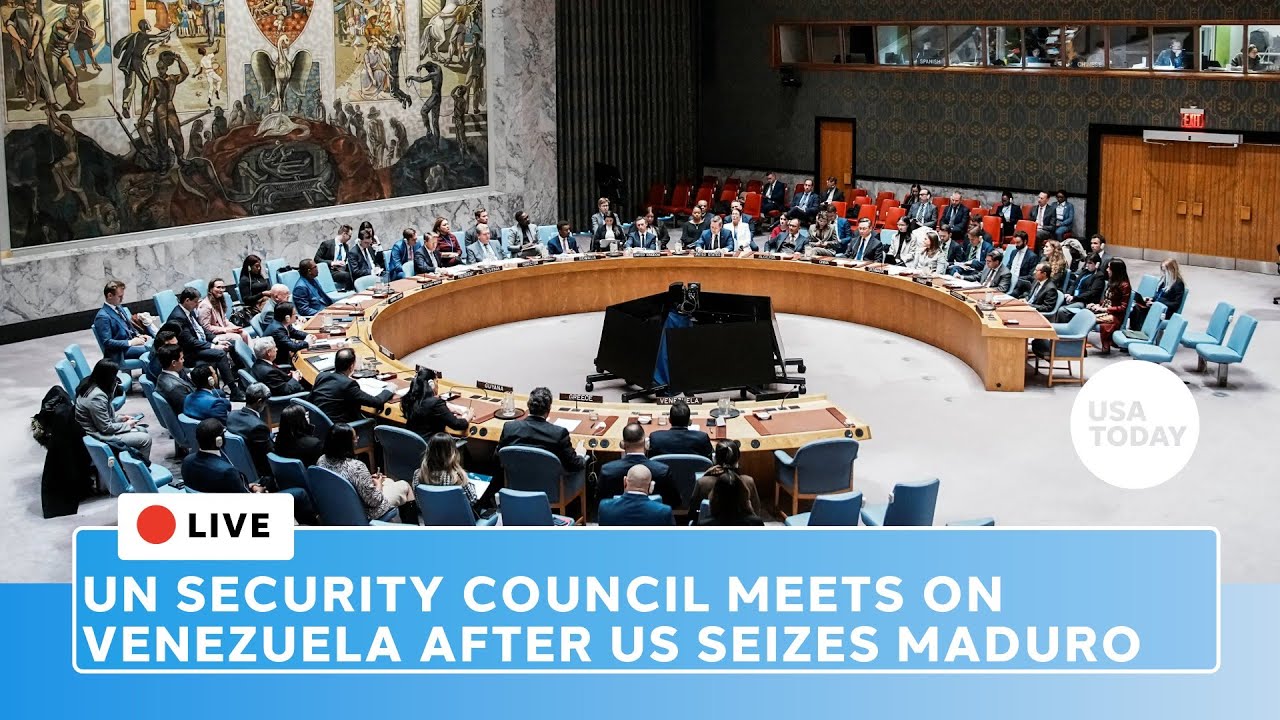 Watch live: UN Security Council meets on Venezuela after US seizes Maduro