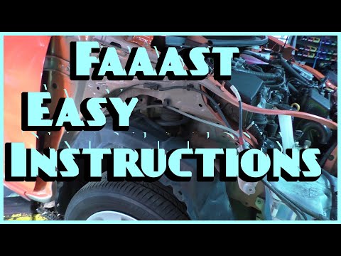 Prius C Fender Removal - Replacement How To - Toyota