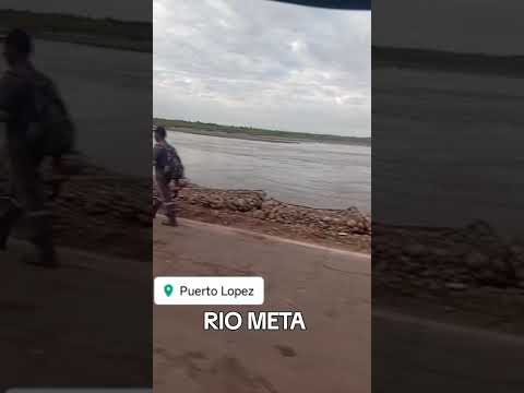 nos hacen llegar este video de la vía Puerto López Gaitán a la altura del río meta