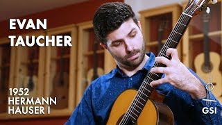 Isaac Albeniz&#39; &quot;Pavana-Capricho, Op. 12&quot; played by Evan Taucher on a 1952 Hermann Hauser I