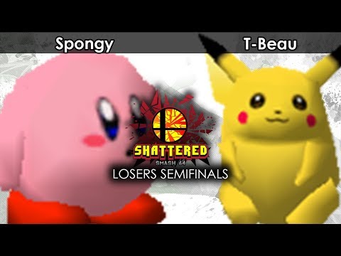 Smash 64: Spongy (Kirby) V T-Beau (Pikachu/Kirby) - Shattered 91 Tournament SSB64