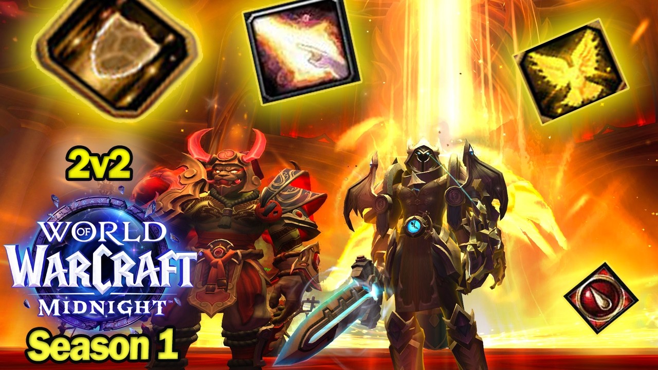 HOLY PALADIN PVP 2v2 ARENA (WoW Midnight Season 1) [Patch 12.0]
