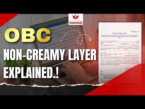 OBC Non-Creamy Layer Explained | Income, Salary, Agriculture & UPSC Form Confusion Cleared