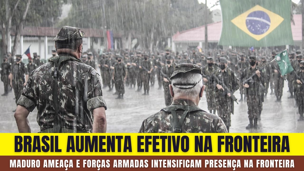 Maduro Ameaça e BRASIL Envia Mais TROPAS Para a Fronteira