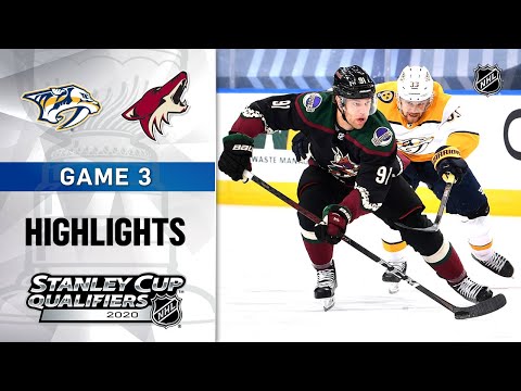 NHL Highlights | Predators @ Coyotes, GM3 - Aug. 5, 2020