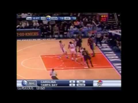 Knicks Nuggets Brawl 2006 (Carmelo fight and flight)