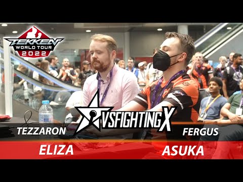 TEZZARON (ELIZA) VS FERGUS (ASUKA) VS Fighting X Tournament 2022 | TOP 24