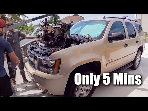 2008 Chevrolet Tahoe Engine Swap in 5 minutes GMT900
