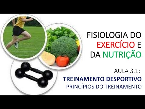 Princípios do treinamento desportivo (Fisiologia do exercício e da nutrição - aula 3.1)