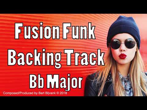 Fusion Funk Backing Track Bb Major - Featuring Walle Larsson